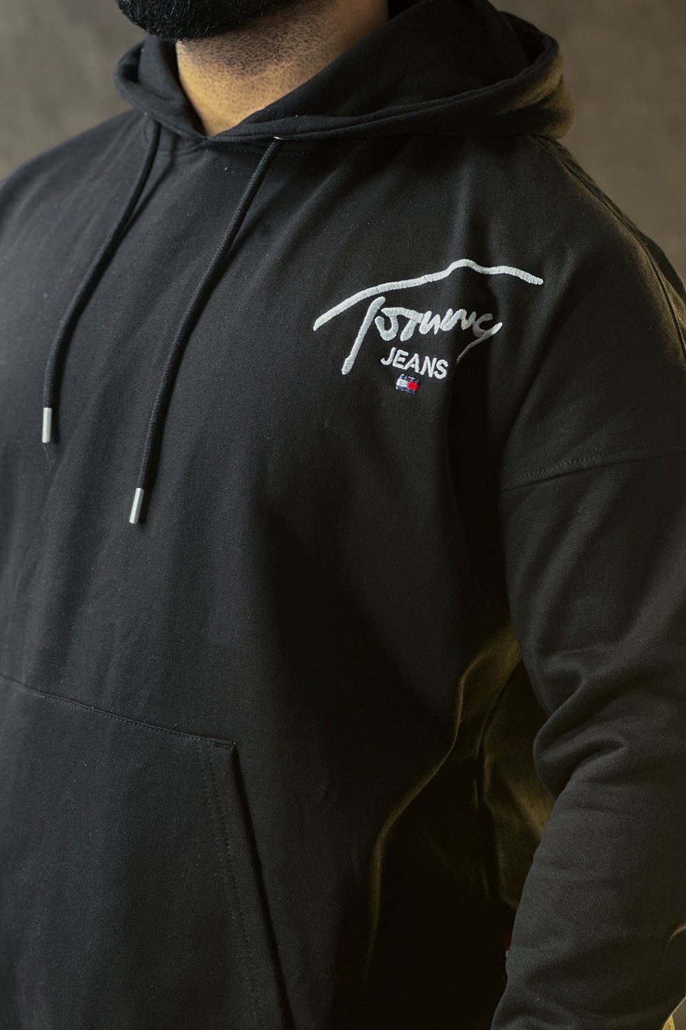TH Volcanic Grey Pull Over Hoodie - 1124184