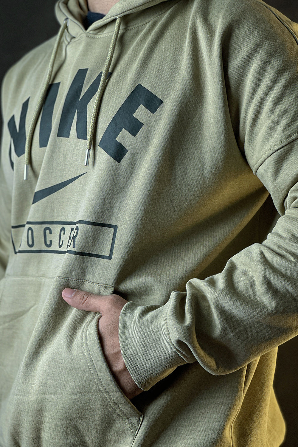 NKE Sage Green  Pull Over Hoodie - 1124185