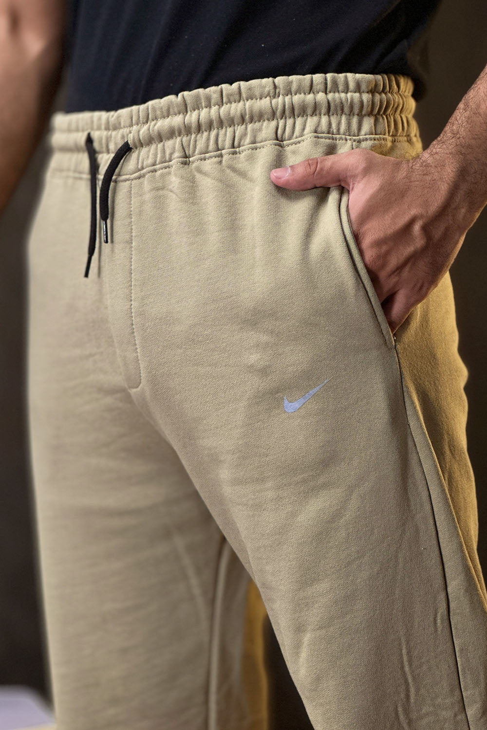 NKE Bronzed Khaki Fleece Trousers - 1124188