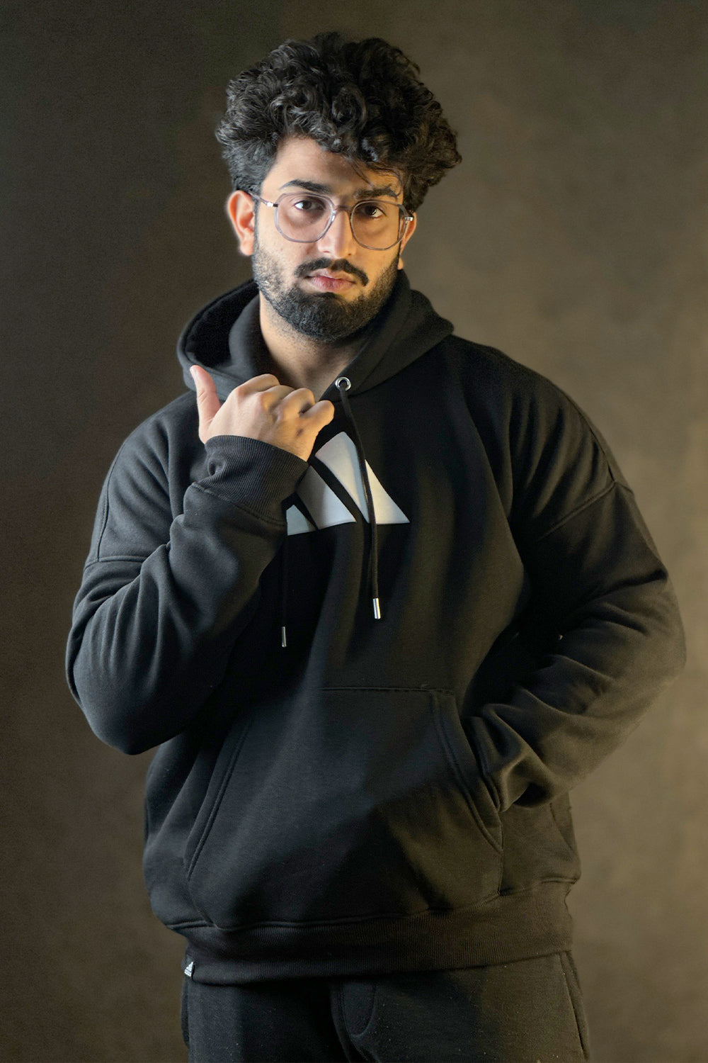 ADS Olive Pull Over Hoodie - 1124194