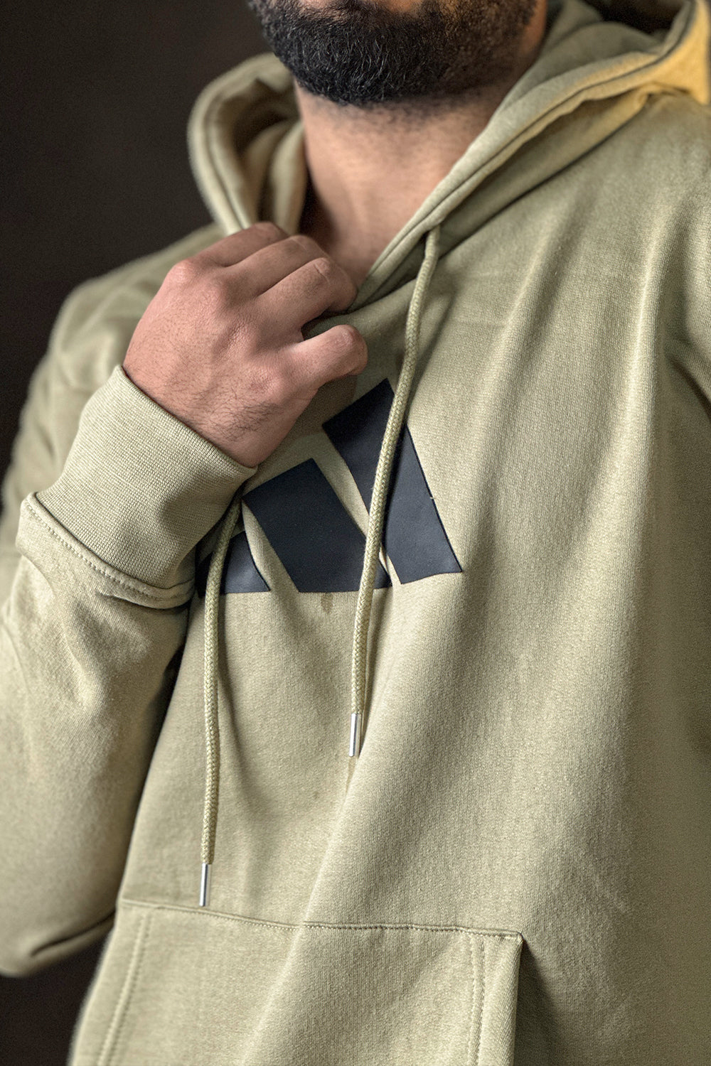 ADS Olive Pull Over Hoodie - 1124194