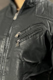 PU Leather Biker Jacket - 1124204