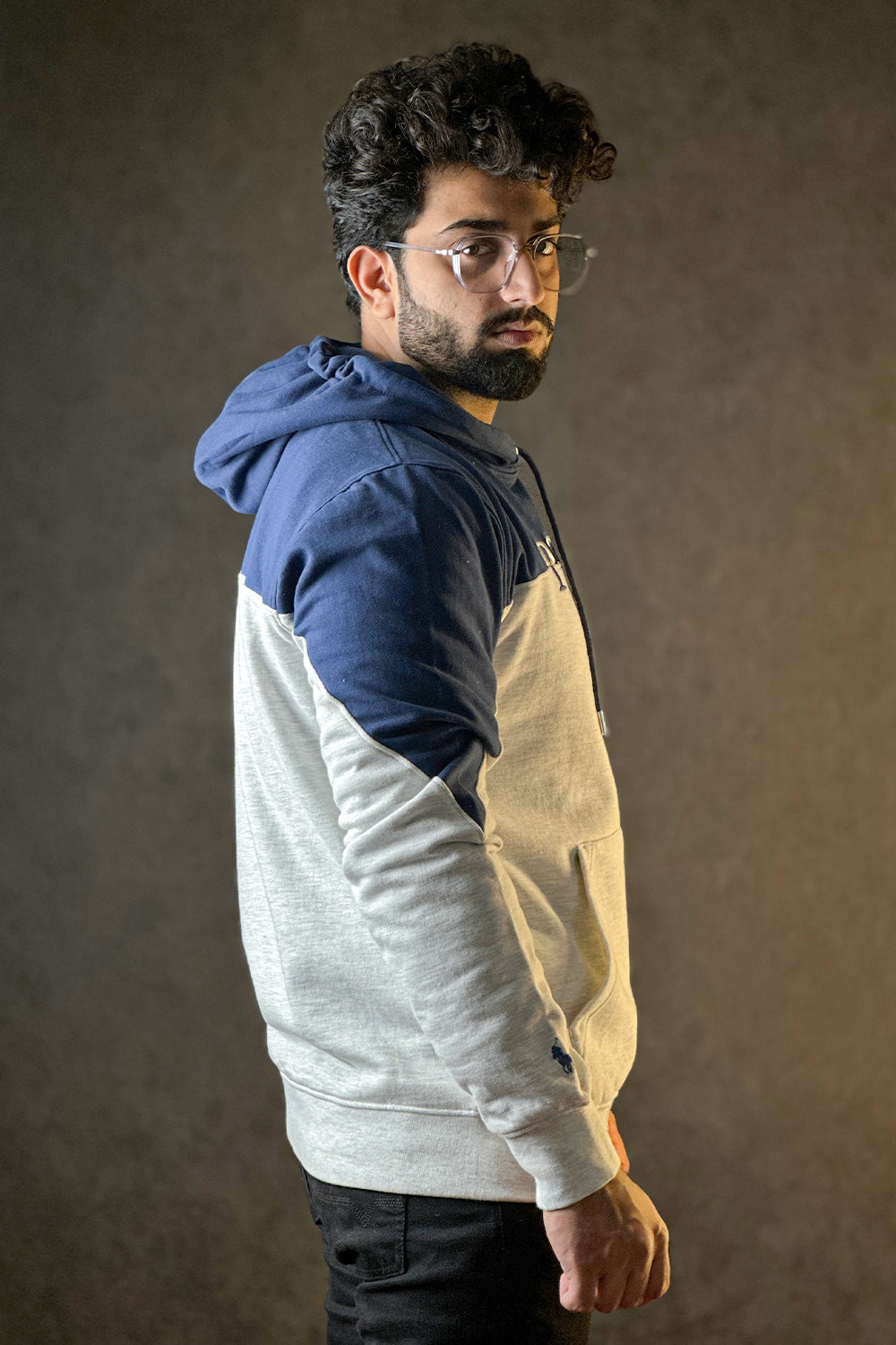 Polo Ivory Color Pull Over Hoodie - 1124207 - NVY