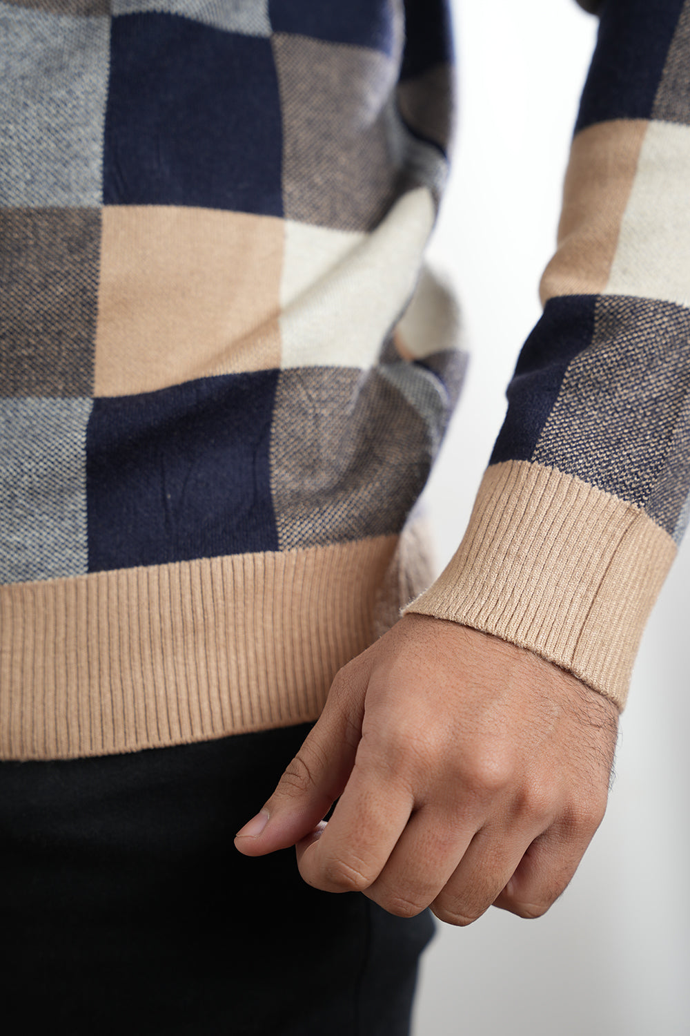 Self textured Sweat Shirt - 1125003