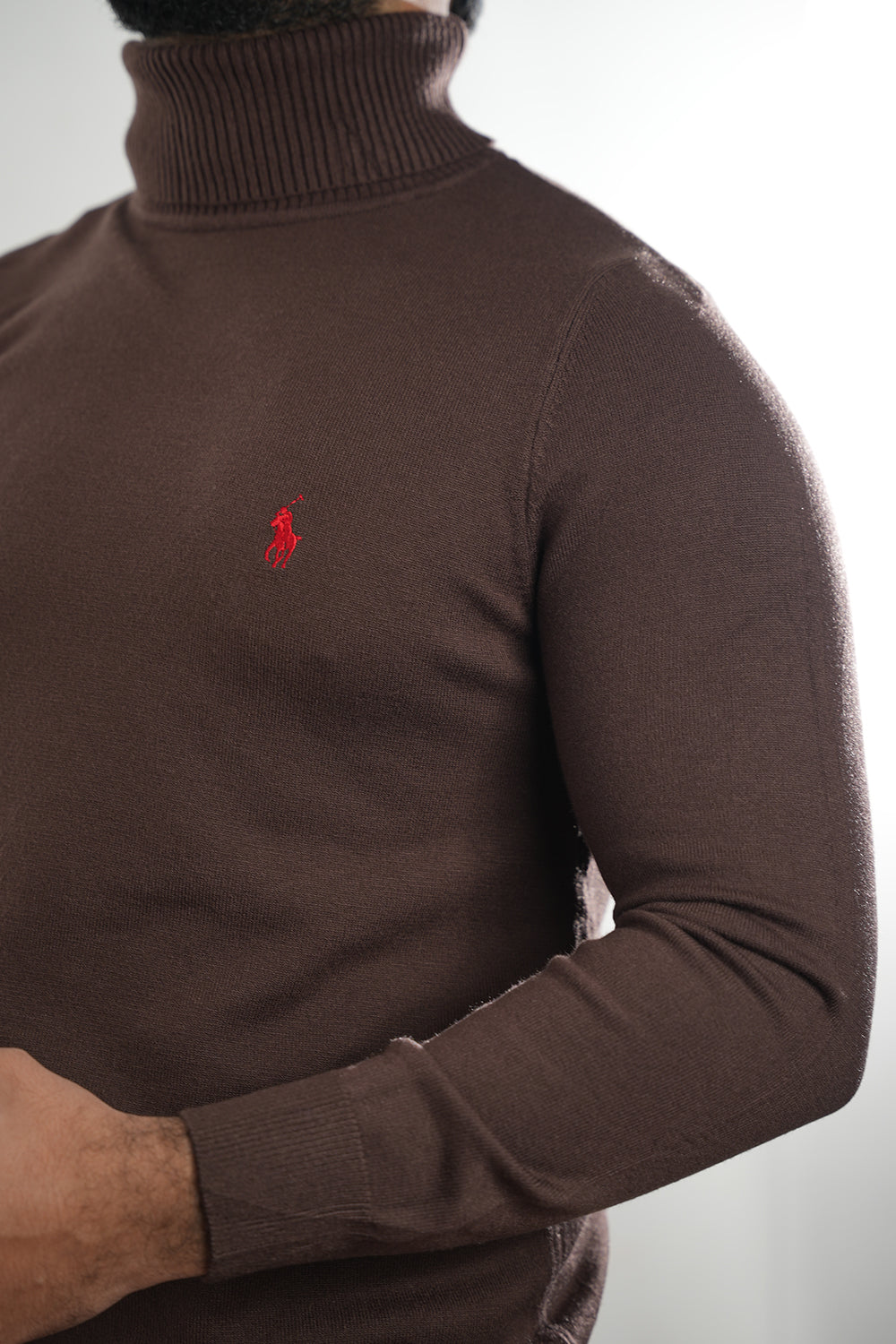 Walnut  Long Neck Sweatshirt - 1125008