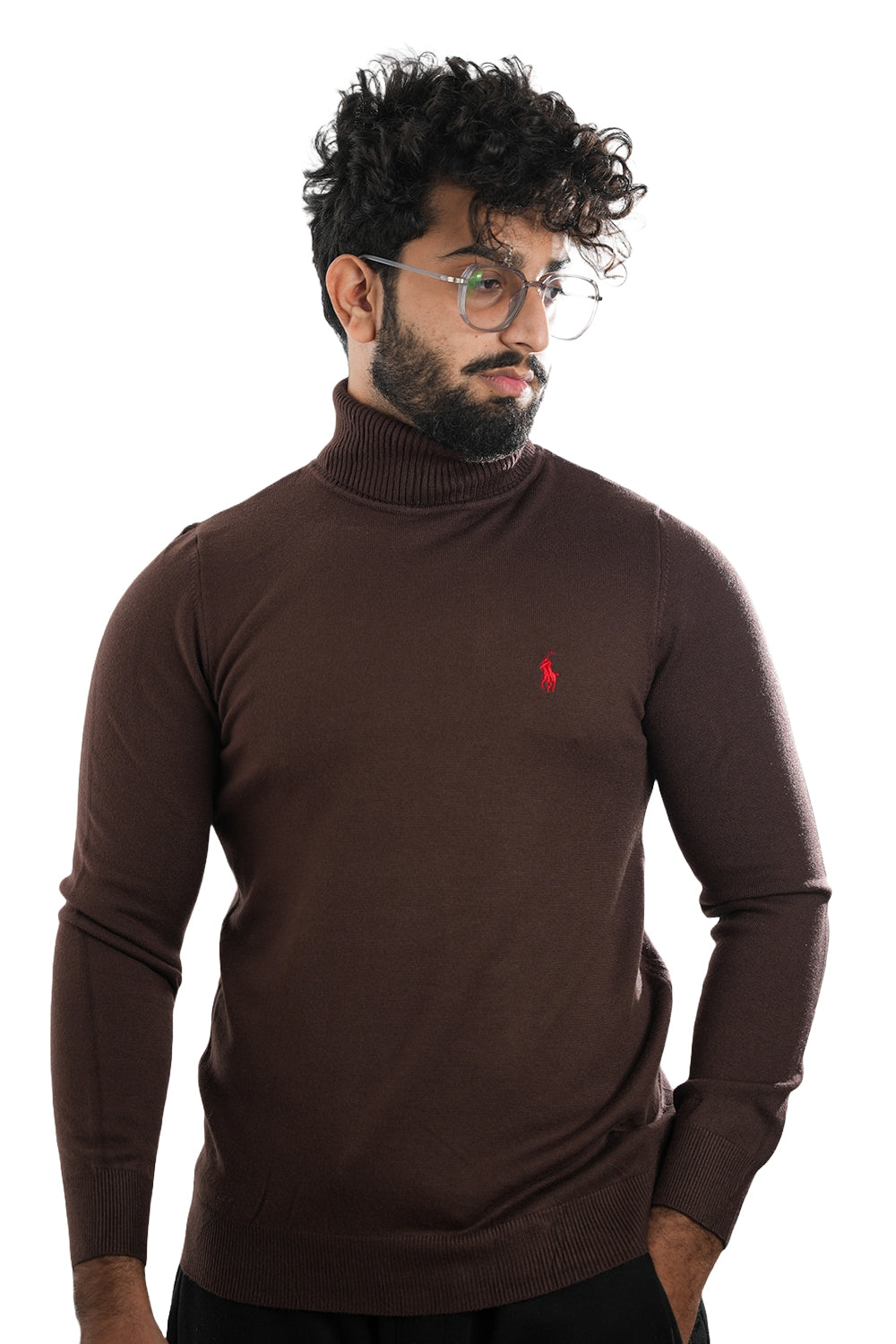 Walnut  Long Neck Sweatshirt - 1125008