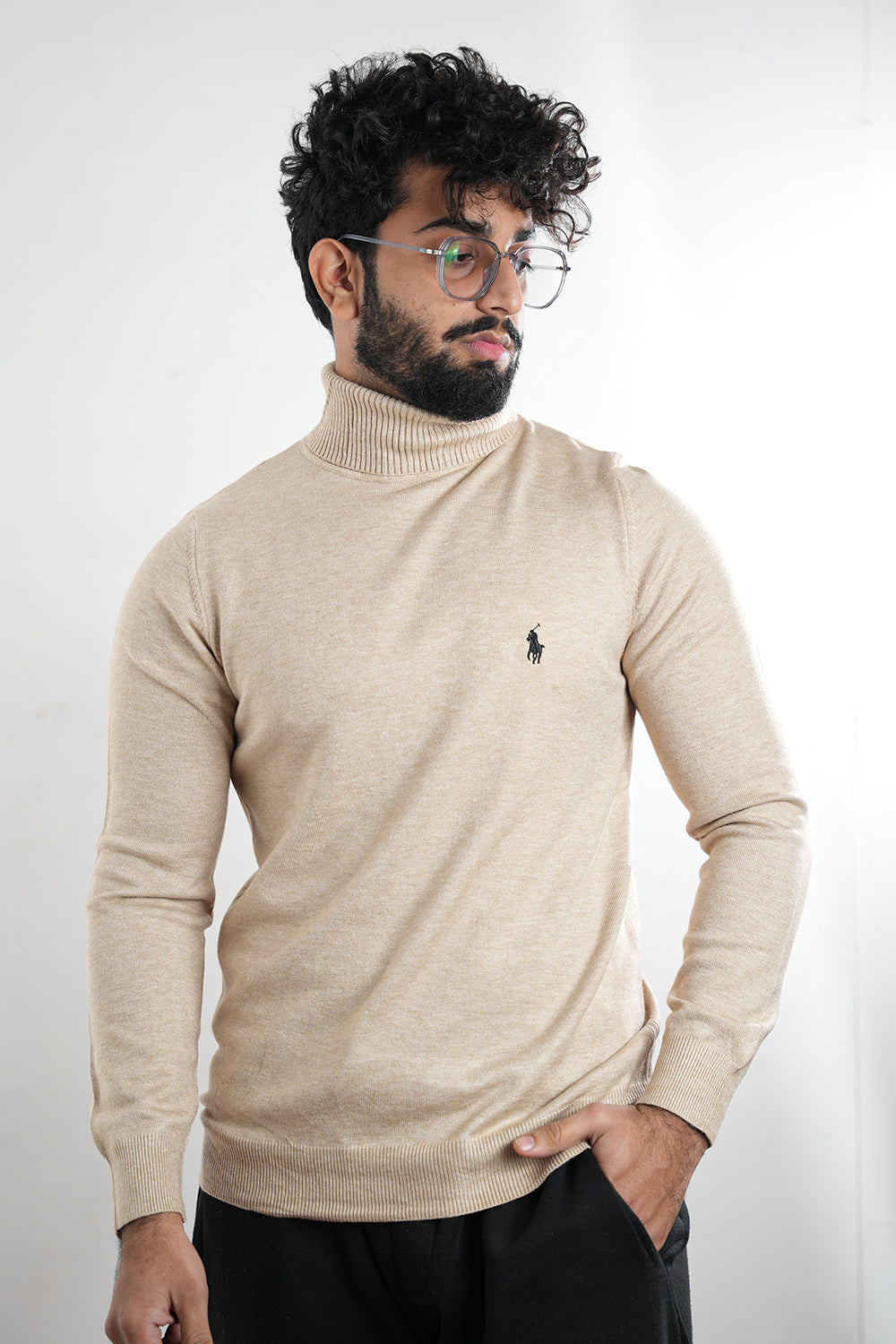 Walnut  Long Neck Sweatshirt - 1125008