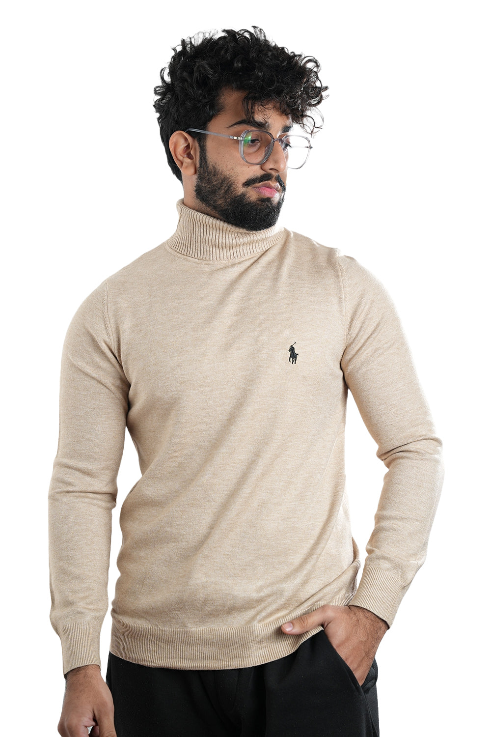 Walnut  Long Neck Sweatshirt - 1125008