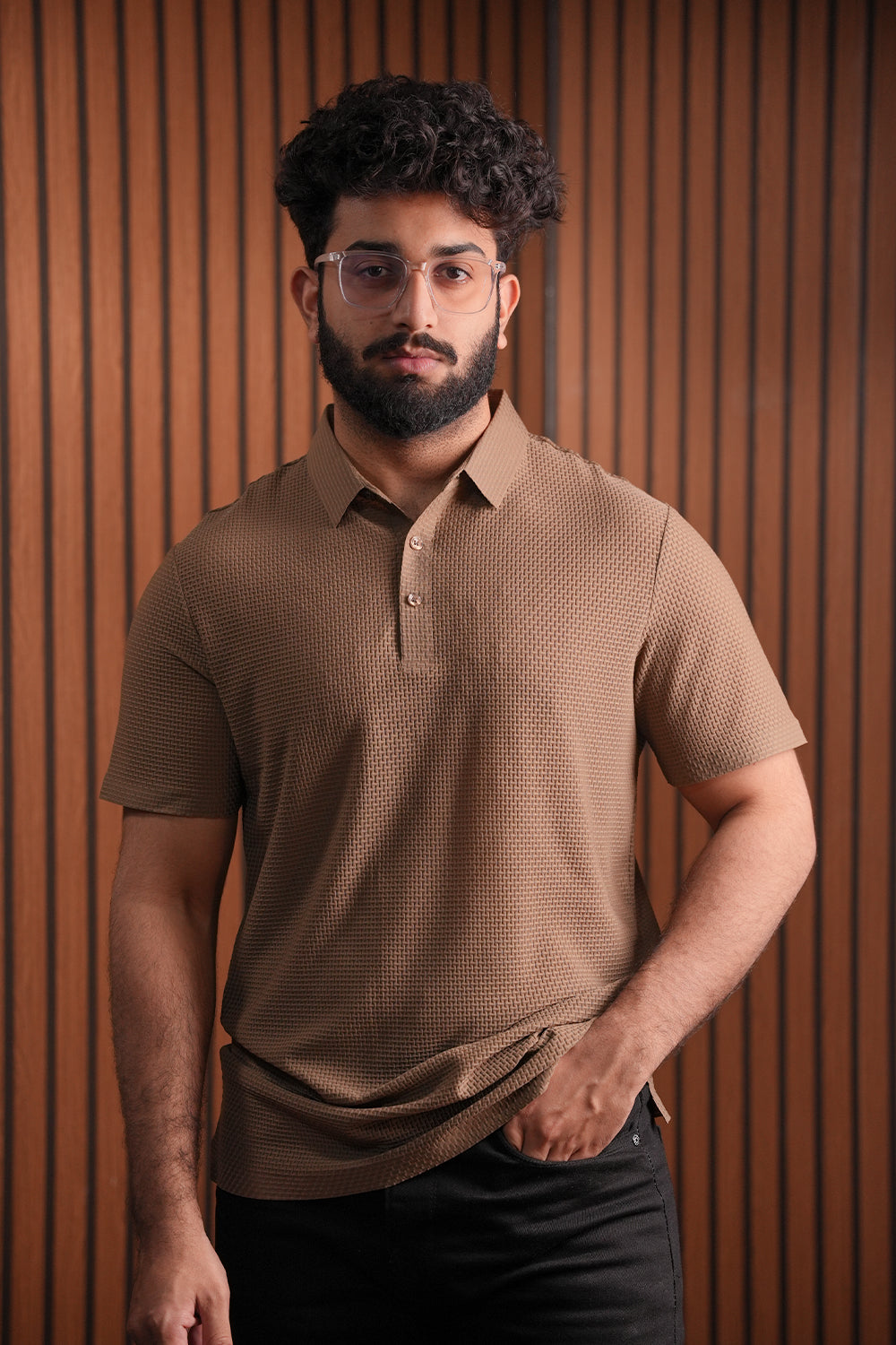 Polo Tipping Collar Pique Polo Shirt - 0125084