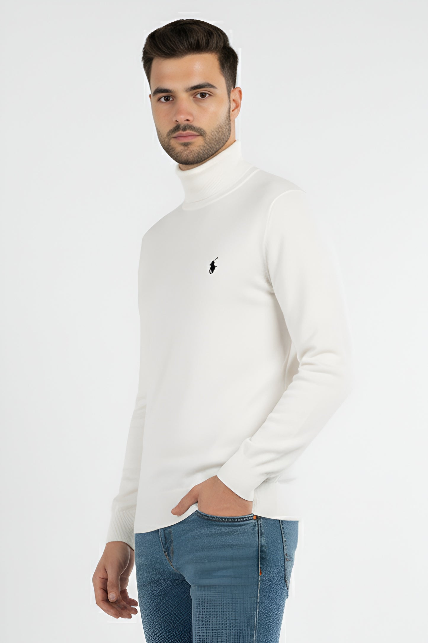 Walnut  Long Neck Sweatshirt - 1125008