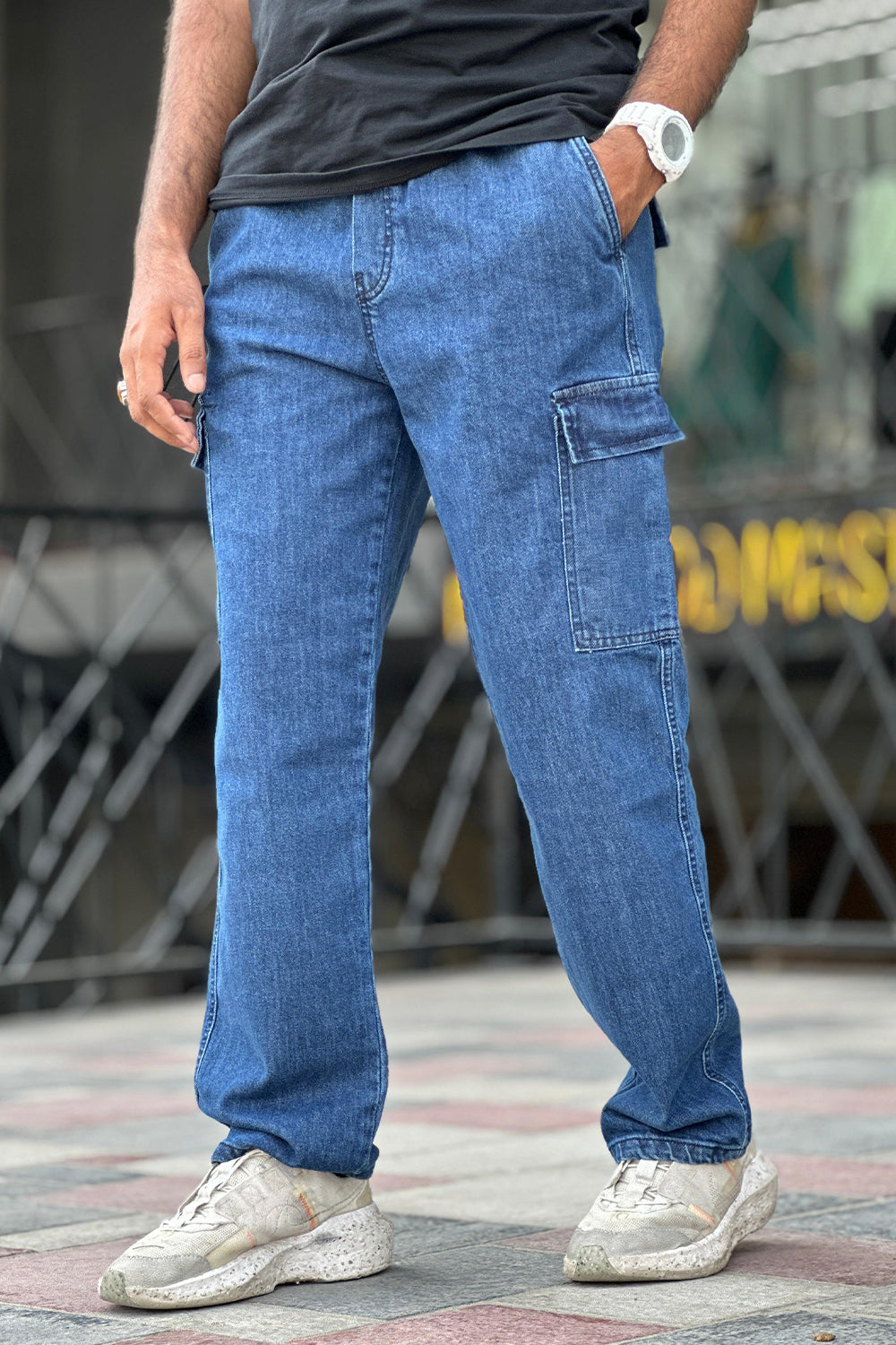 ITA Denim Blue Colour Jeans  -0125154