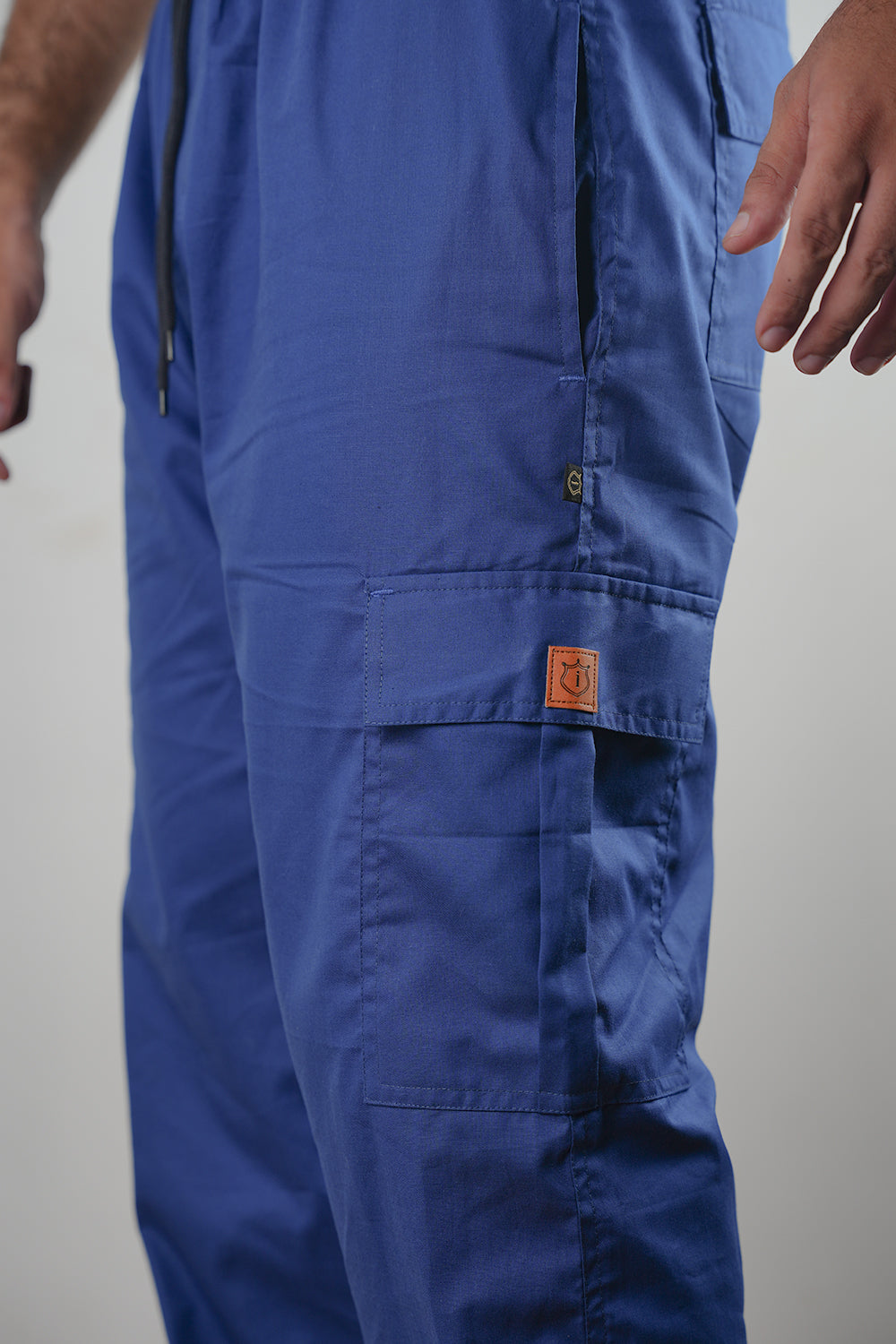 Men's Loose Fit Cotton Trousers - 0125162