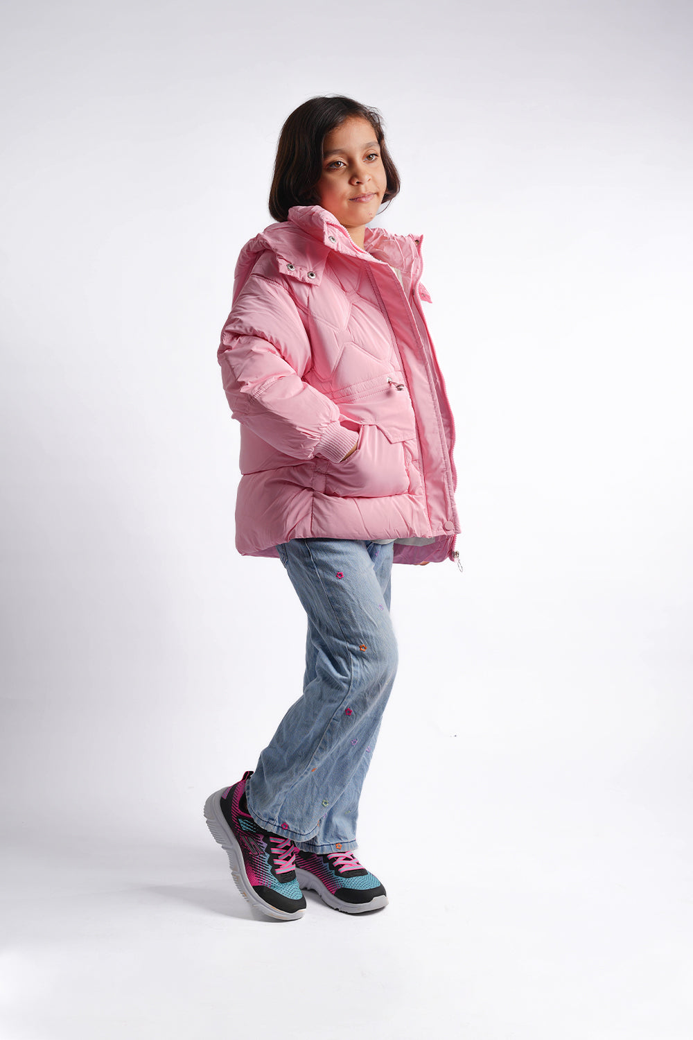 Kids Jacket with Mini Muffler  2225003