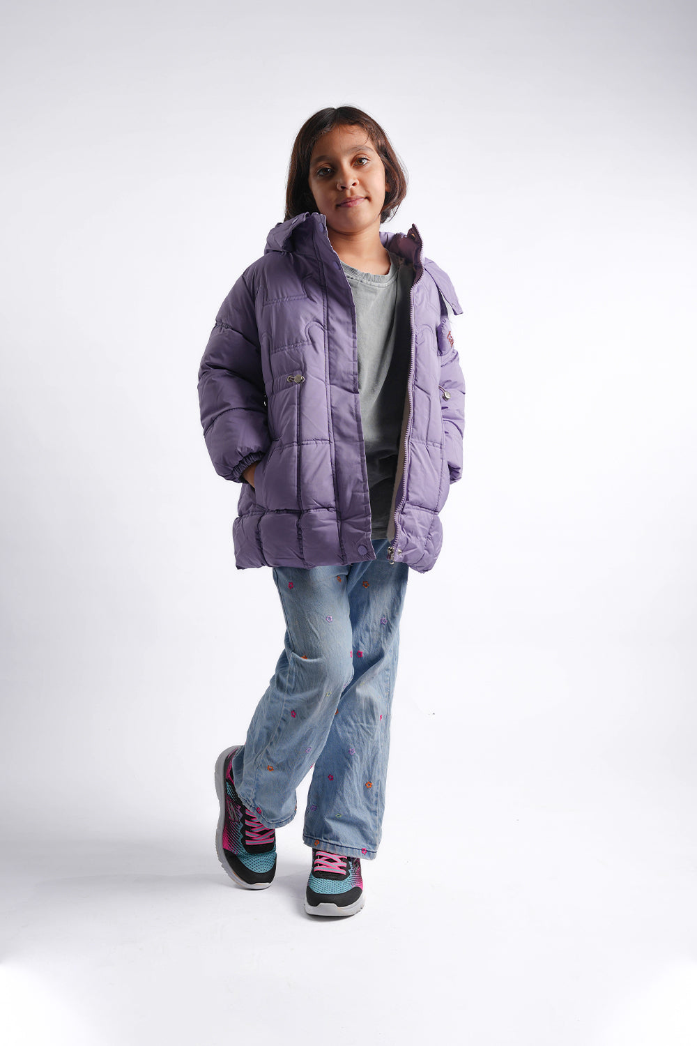 Kids Jacket with Mini Muffler  2225003