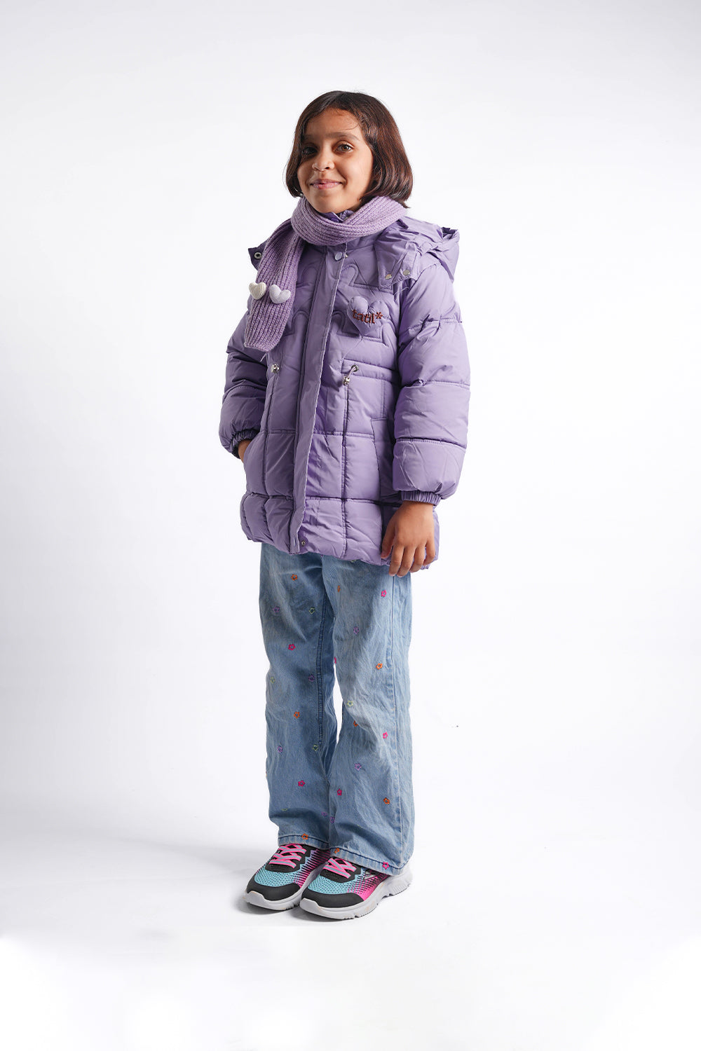 Kids Jacket with Mini Muffler  2225003