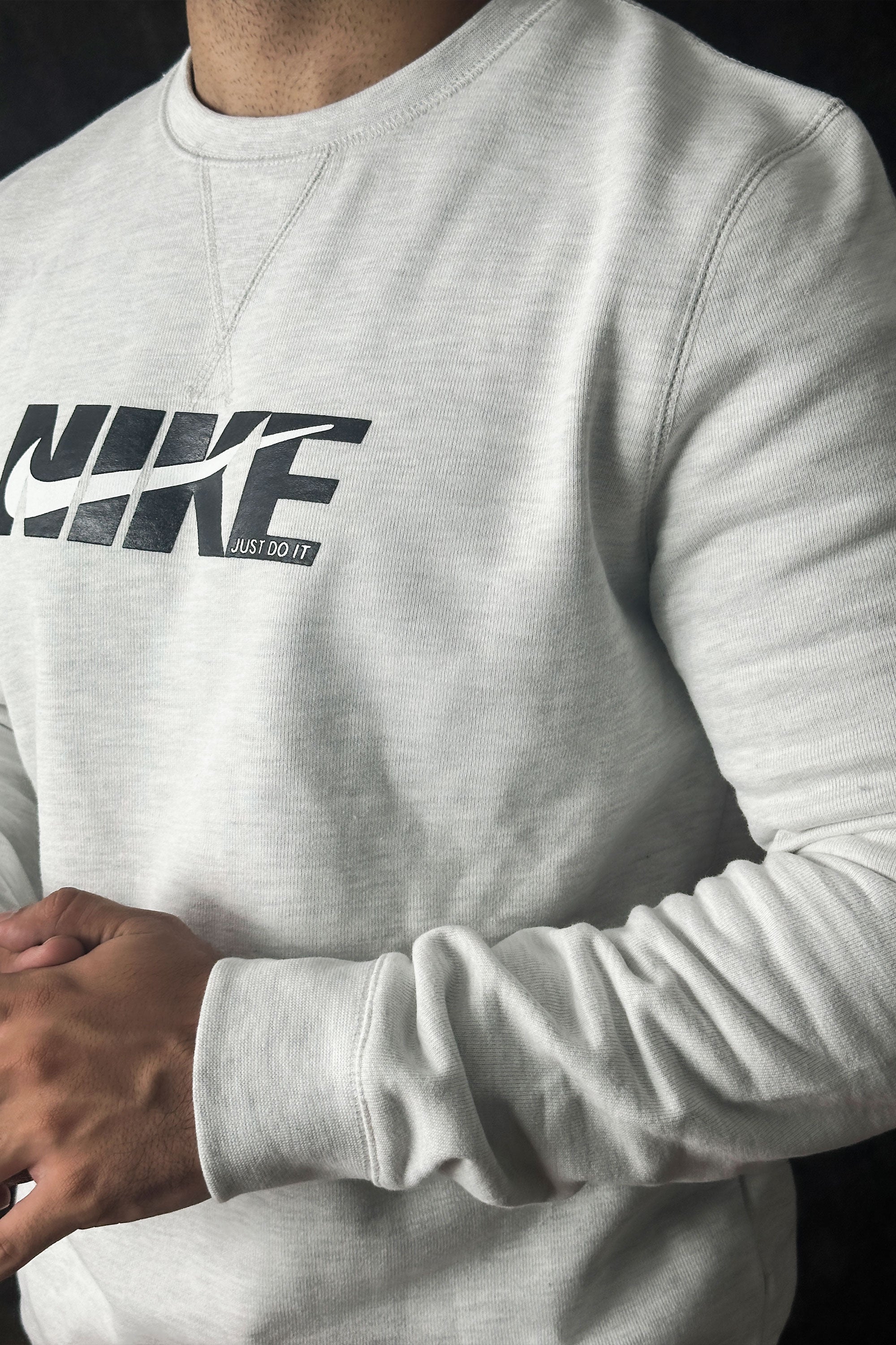 NKE Logo White Sweatshirt - 1124146
