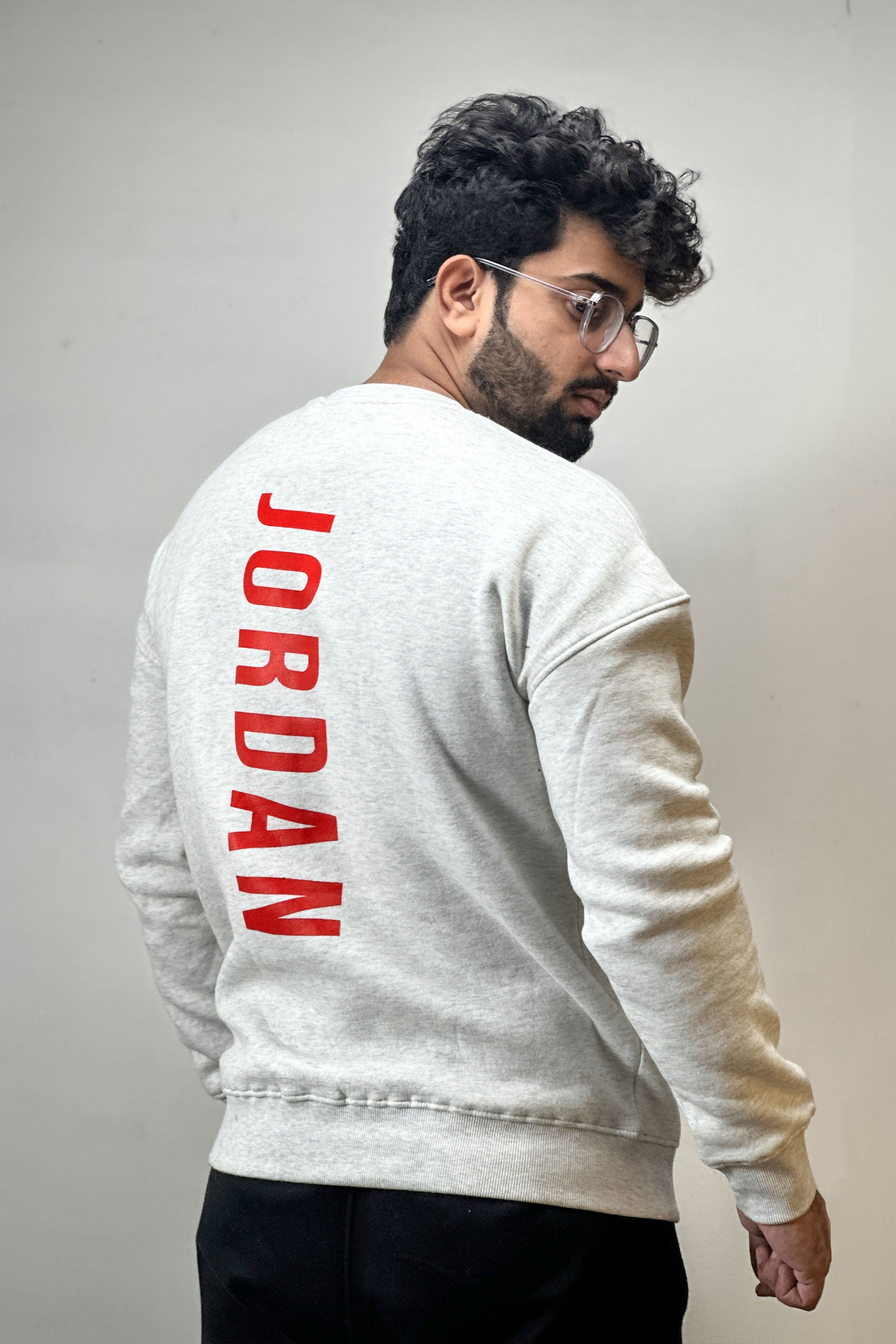 Exquisite  JRDN Printed Sweatshirt - 1124143