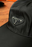 PRADA EMBLEM BLACK CAP - 6624025