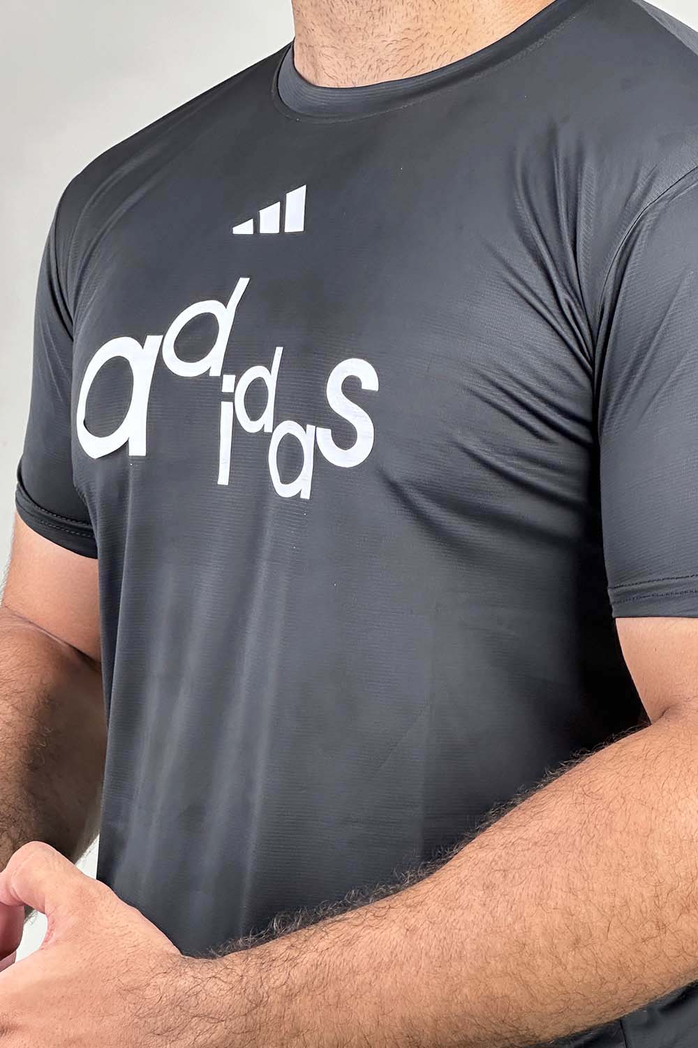 ADS Charcoal DRI-FIT Logo Tee - 0424068