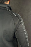 NKE Classic Collar Black Zipper DRI-FIT Tracksuit - 4424003