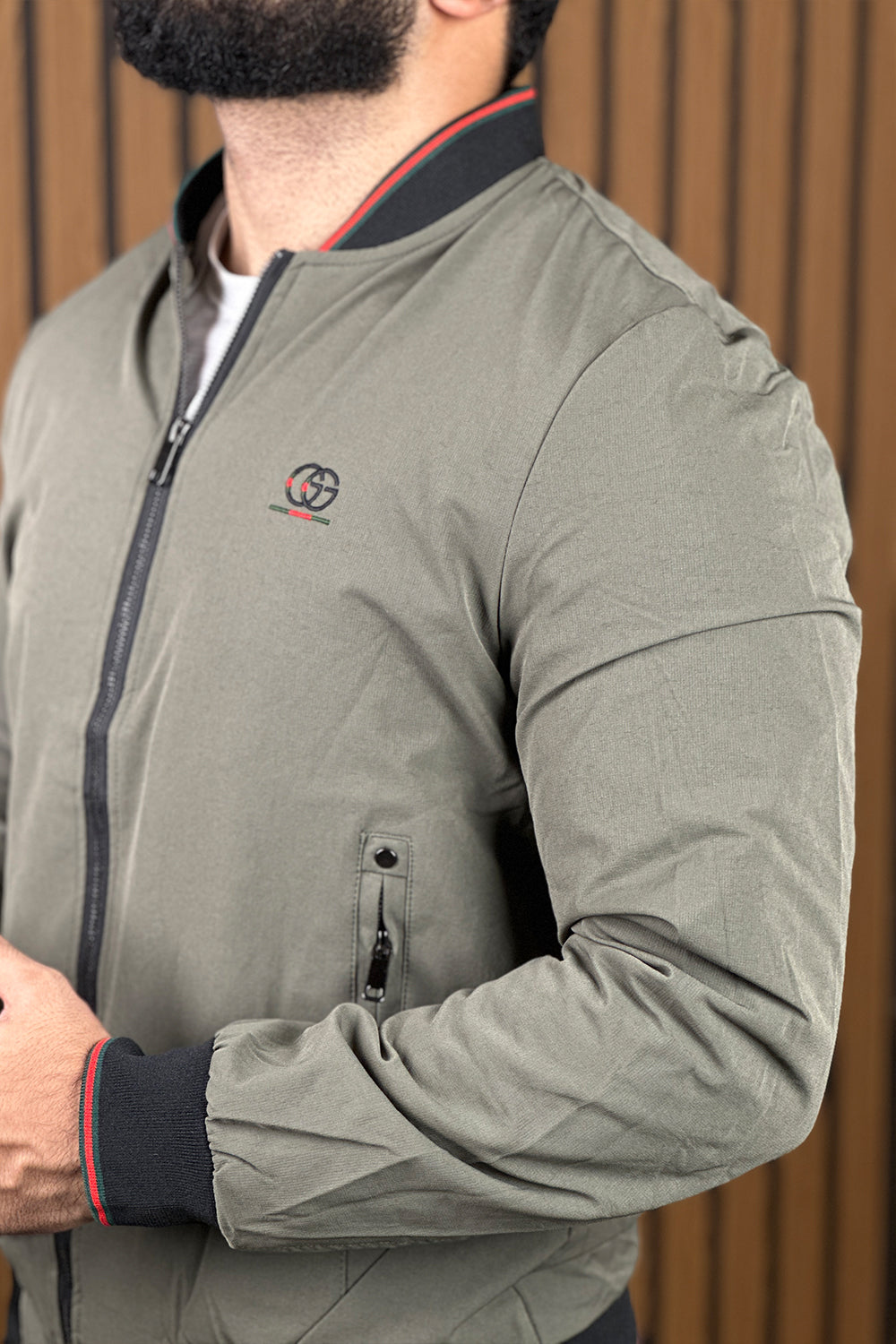 GCCI Baseball Collar Lightweight Zipper - 1124006