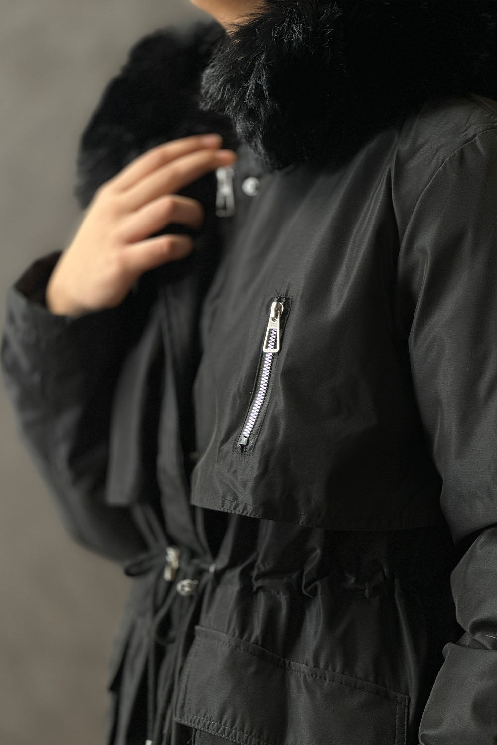 Black Puffer Jacket 3324046