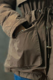 Ash Brown Puffer Jacket 3324046