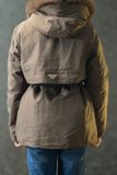 Ash Brown Puffer Jacket 3324046