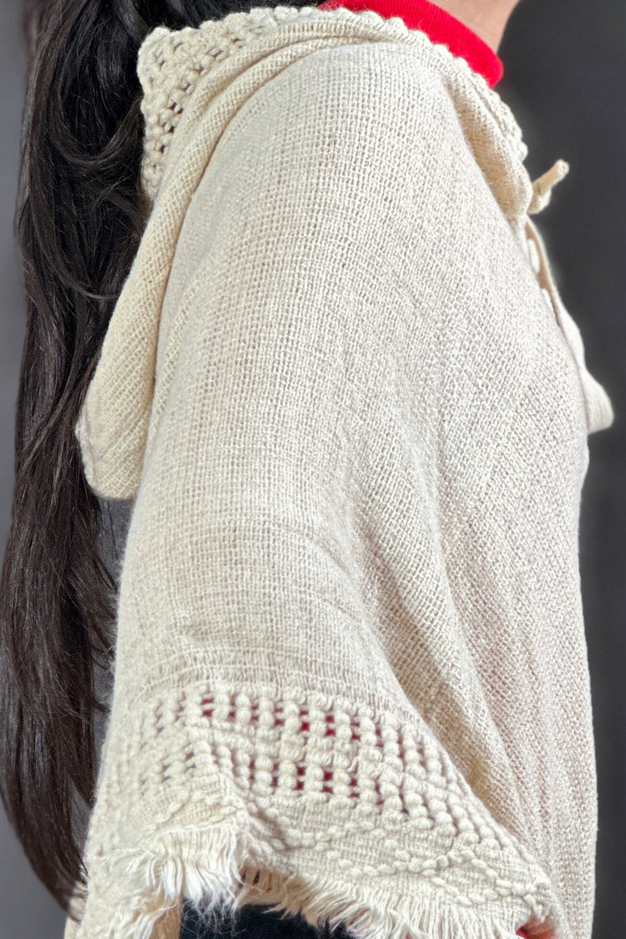 Cape Shawl Beige Skin - 3324077