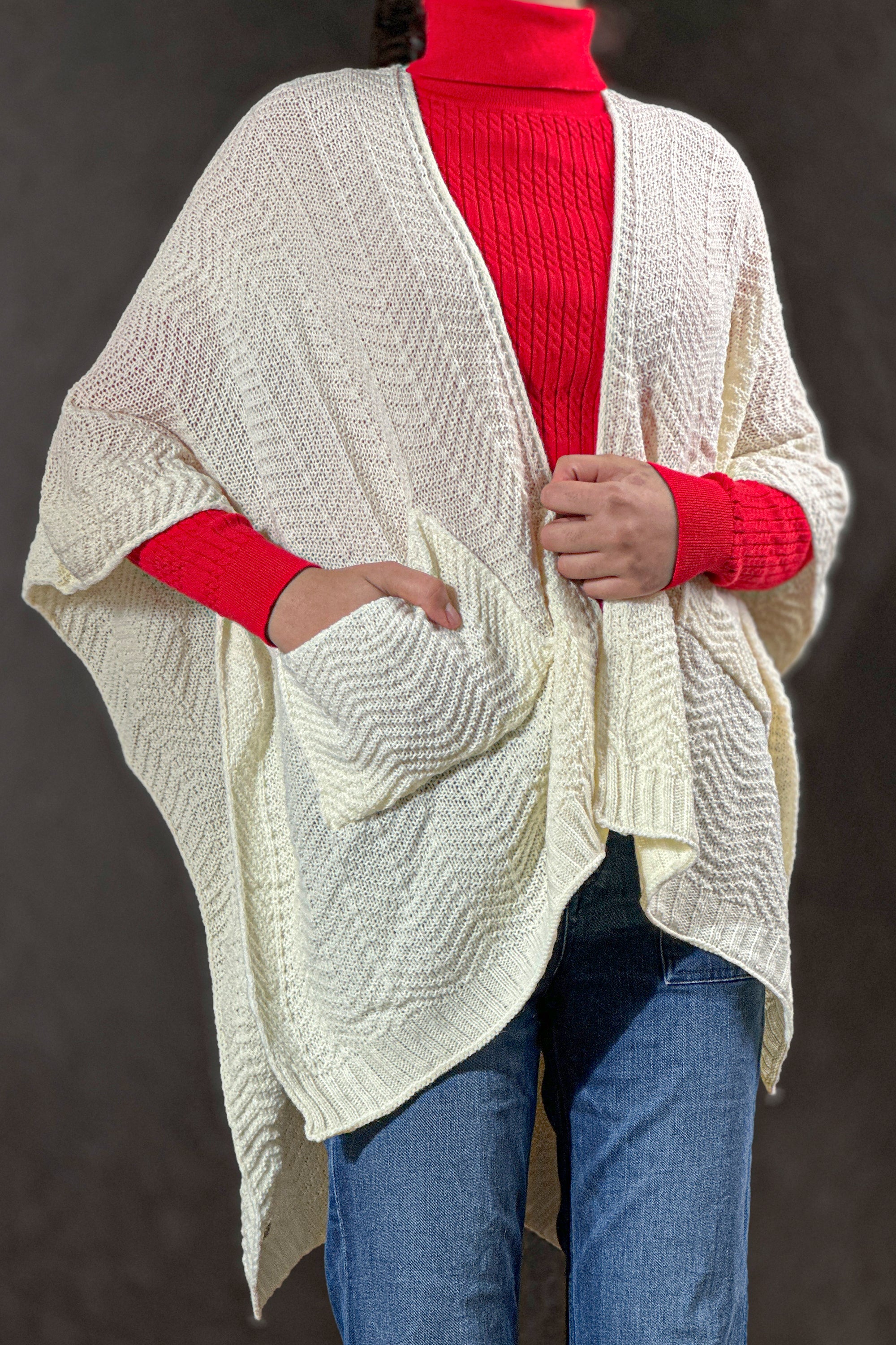 Cape Shawl Off White - 3324080