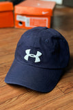 UNDER ARMR NAVY LOGO Cap - 6624027