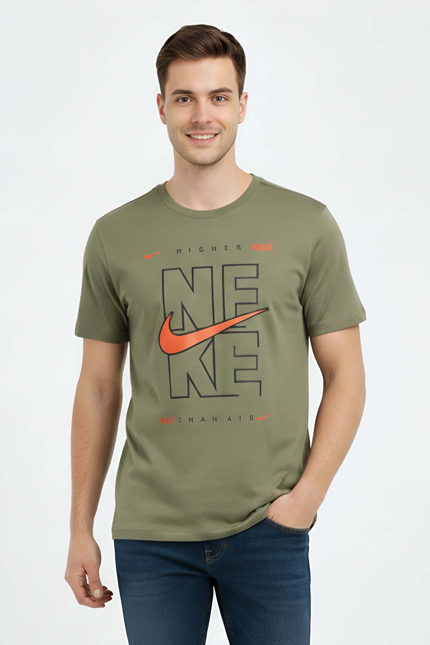NKE Crew Neck Tee  - 0125126