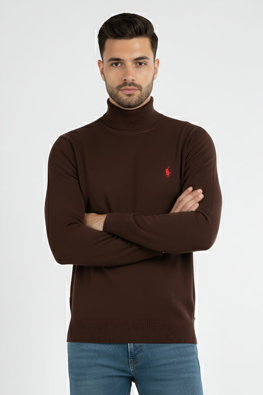 Walnut  Long Neck Sweatshirt - 1125008
