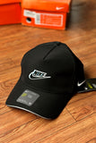 NIKE BLACK LOGO CAP - 6624021