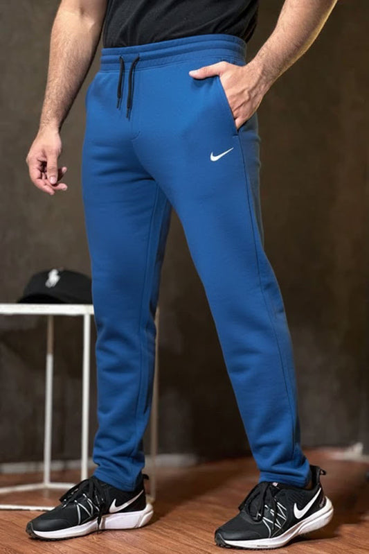 NKE Cobalt Blue Fleece Trousers - 1124188