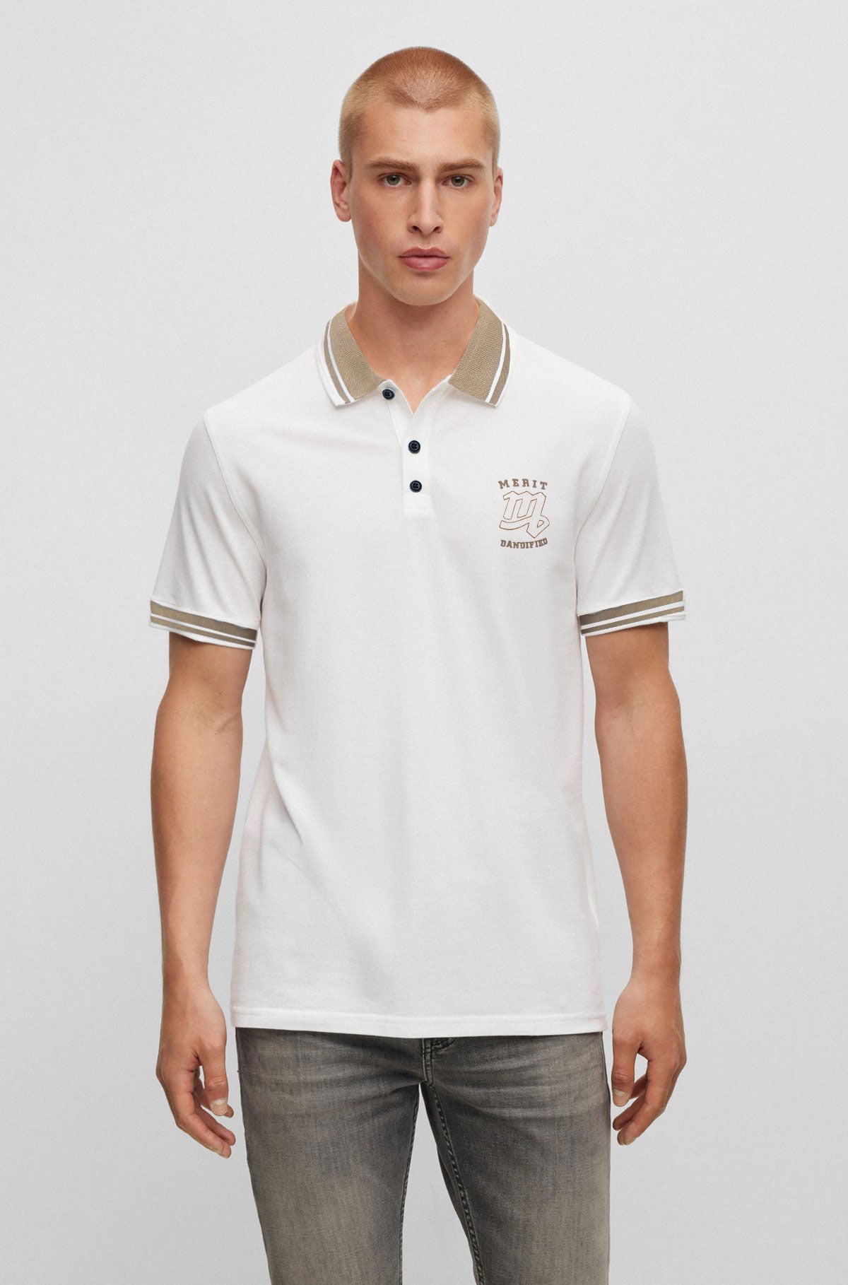 Emblem Polo Shirt - 0124006
