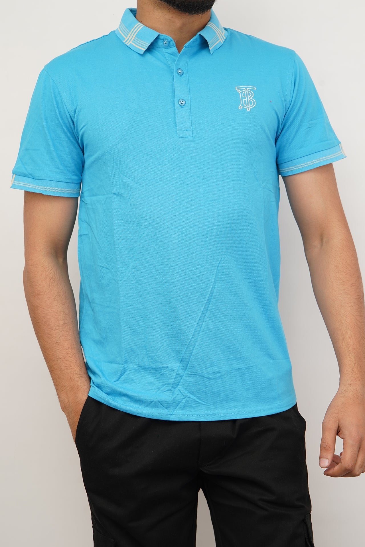BRBY  Embroidery Logo Slim Fit Polo 0122081