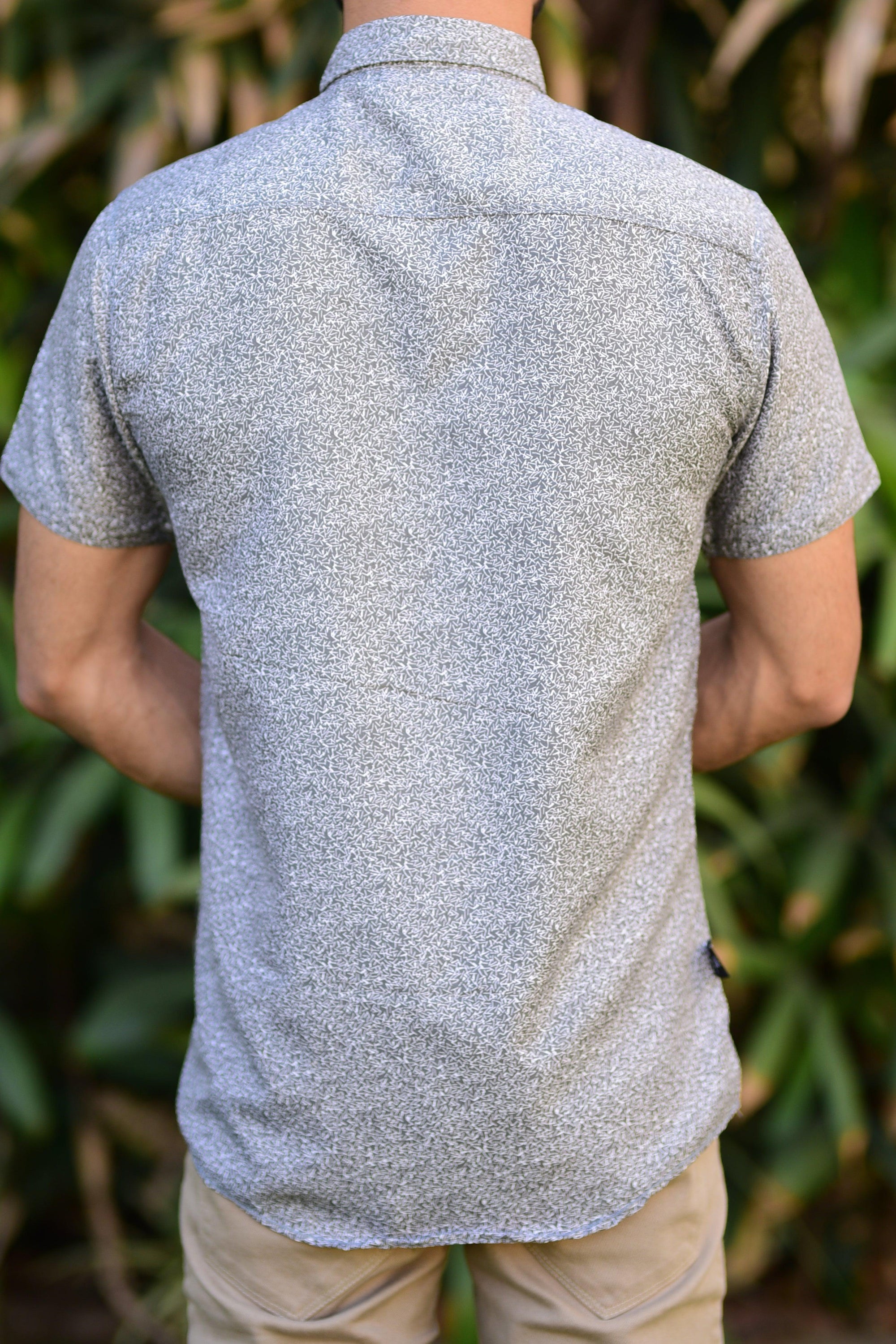 half print causal shirt- 0122198 - Italiano.pk