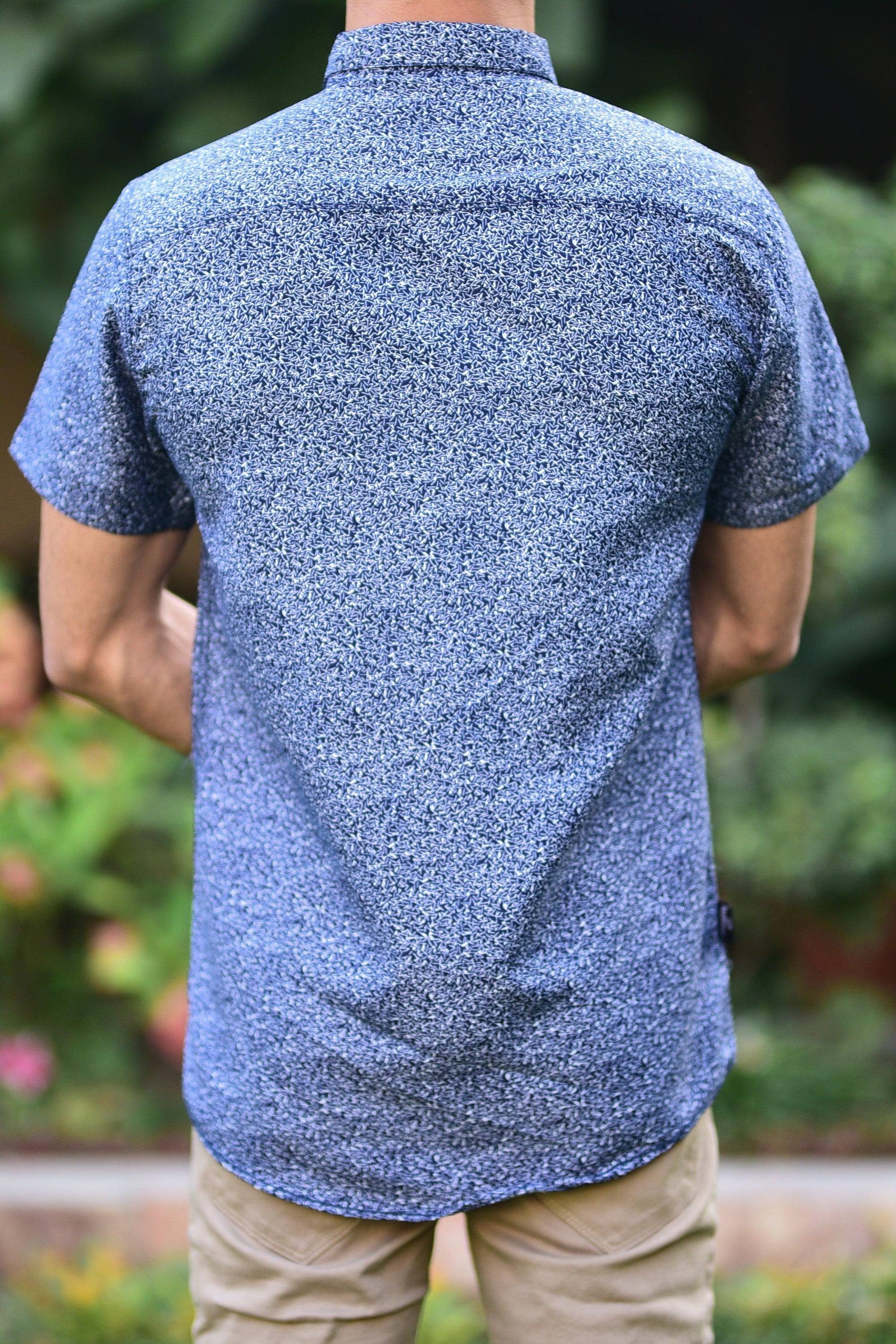 half print causal shirt- 0122198 - Italiano.pk