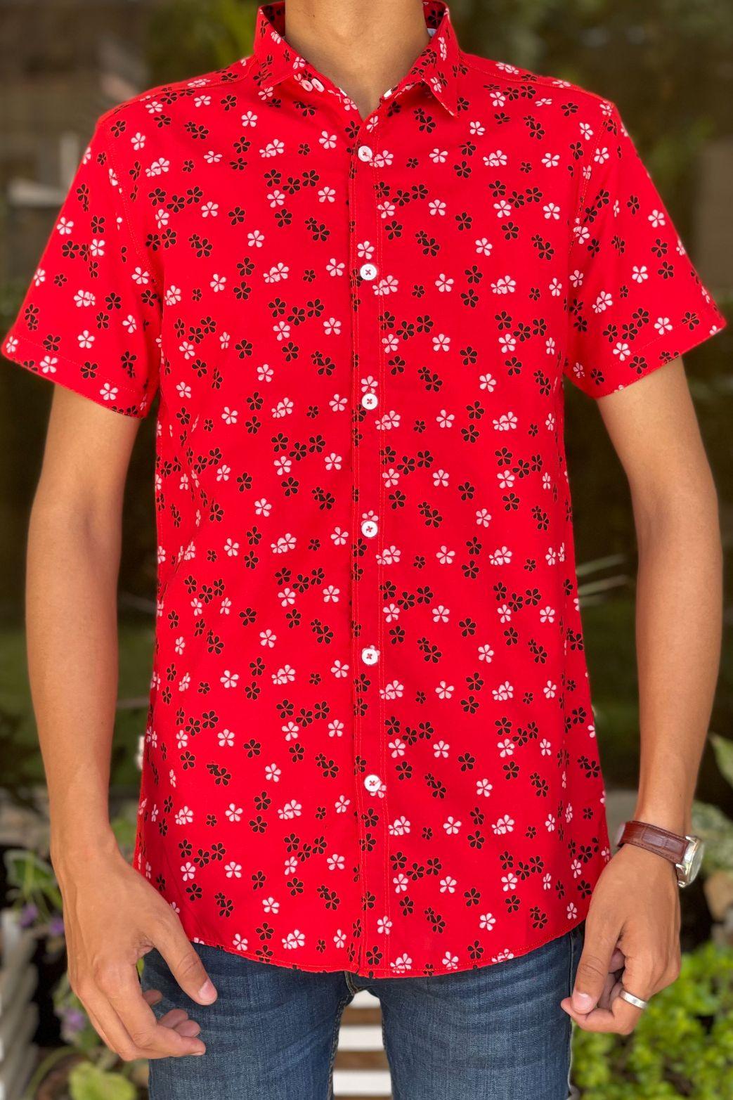 PRINTED Casual Shirt -0122048 - Italiano.pk